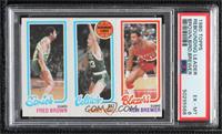 Fred Brown, Larry Bird, Ron Brewer [PSA 6 EX‑MT]