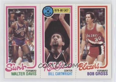 1980-81 Topps - [Base] #199-9-191 - Walter Davis, Bill Cartwright, Bob Gross