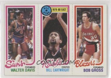 1980-81 Topps - [Base] #199-9-191 - Walter Davis, Bill Cartwright, Bob Gross