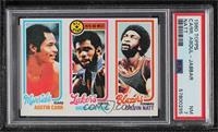 Austin Carr, Kareem Abdul-Jabbar, Calvin Natt [PSA 7 NM]