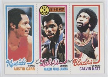 1980-81 Topps - [Base] #200-8-61 - Austin Carr, Kareem Abdul-Jabbar, Calvin Natt