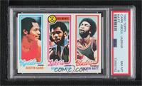 Austin Carr, Kareem Abdul-Jabbar, Calvin Natt [PSA 8 NM‑MT]