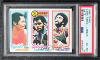 Austin Carr, Kareem Abdul-Jabbar, Calvin Natt [PSA 6 EX‑MT]