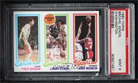 Kermit Washington, Fred Brown, Larry Kenon [PSA 9 MINT]