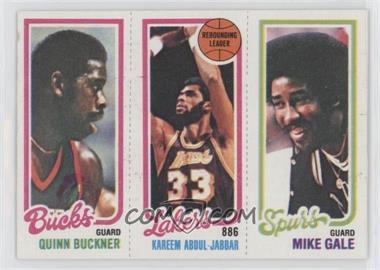 1980-81 Topps - [Base] #207-133-147 - Quinn Buckner, Kareem Abdul-Jabbar, Mike Gale