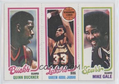 1980-81 Topps - [Base] #207-133-147 - Quinn Buckner, Kareem Abdul-Jabbar, Mike Gale