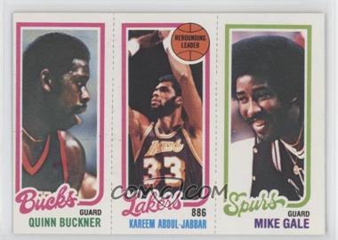 1980-81 Topps - [Base] #207-133-147 - Quinn Buckner, Kareem Abdul-Jabbar, Mike Gale