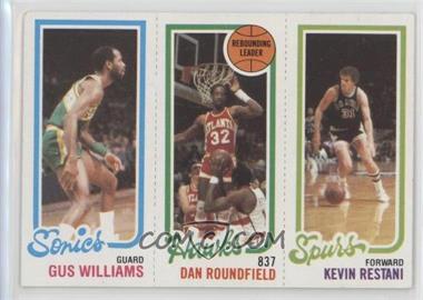 1980-81 Topps - [Base] #211-20-233 - Gus Williams, Dan Roundfield, Kevin Restani