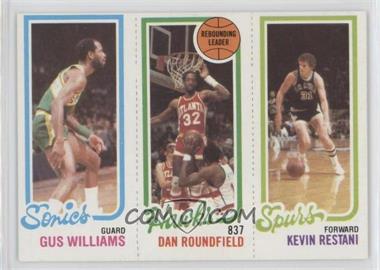 1980-81 Topps - [Base] #211-20-233 - Gus Williams, Dan Roundfield, Kevin Restani