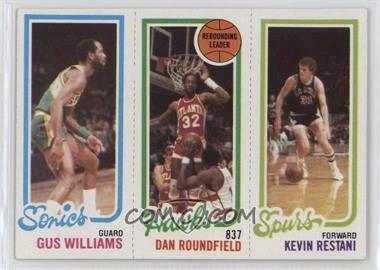 1980-81 Topps - [Base] #211-20-233 - Gus Williams, Dan Roundfield, Kevin Restani