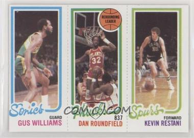 1980-81 Topps - [Base] #211-20-233 - Gus Williams, Dan Roundfield, Kevin Restani