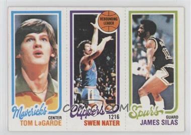 1980-81 Topps - [Base] #213-215-69 - Tom LaGarde, Swen Nater, James Silas