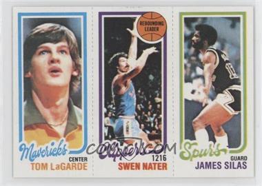 1980-81 Topps - [Base] #213-215-69 - Tom LaGarde, Swen Nater, James Silas