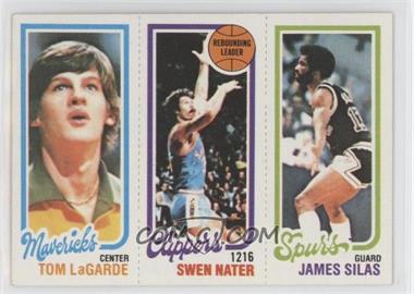 1980-81 Topps - [Base] #213-215-69 - Tom LaGarde, Swen Nater, James Silas