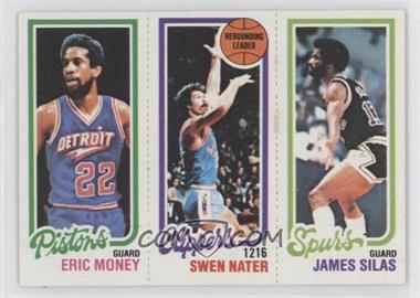 1980-81 Topps - [Base] #213-215-90 - Eric Money, Swen Nater, James Silas [Poor to Fair]