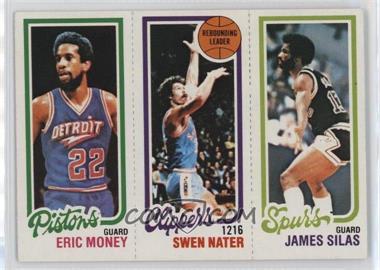 1980-81 Topps - [Base] #213-215-90 - Eric Money, Swen Nater, James Silas