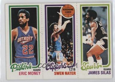 1980-81 Topps - [Base] #213-215-90 - Eric Money, Swen Nater, James Silas