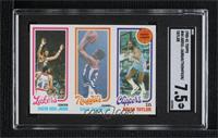 Kareem Abdul-Jabbar, David Thompson, Brian Taylor [SGC 7.5 NM+]