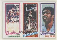 Sidney Moncrief, Lonnie Shelton, Paul Silas