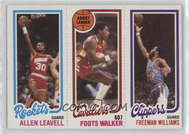 1980-81 Topps - [Base] #223-53-106 - Allen Leavell, Foots Walker, Freeman Williams