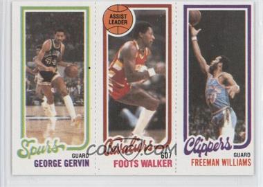 1980-81 Topps - [Base] #223-53-208 - George Gervin, Foots Walker, Freeman Williams