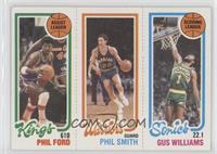 Phil Ford, Phil Smith, Gus Williams