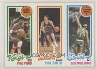 Phil Ford, Phil Smith, Gus Williams