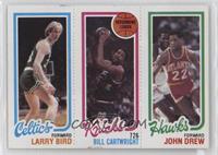 Larry Bird, Bill Cartwright, John Drew