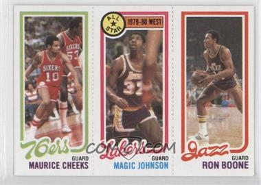 1980-81 Topps - [Base] #237-18-178 - Maurice Cheeks, Magic Johnson, Ron Boone