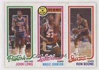 John Long, Magic Johnson, Ron Boone [EX to NM]