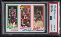 John Long, Magic Johnson, Ron Boone [PSA 8 NM‑MT]