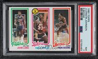 John Long, Magic Johnson, Ron Boone [PSA 7 NM]