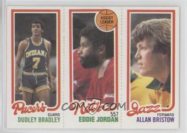 1980-81 Topps - [Base] #239-155-116 - Dudley Bradley, Allan Bristow, Eddie Jordan