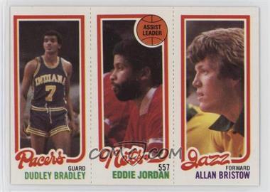 1980-81 Topps - [Base] #239-155-116 - Dudley Bradley, Allan Bristow, Eddie Jordan