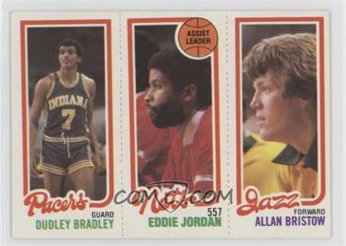 1980-81 Topps - [Base] #239-155-116 - Dudley Bradley, Allan Bristow, Eddie Jordan