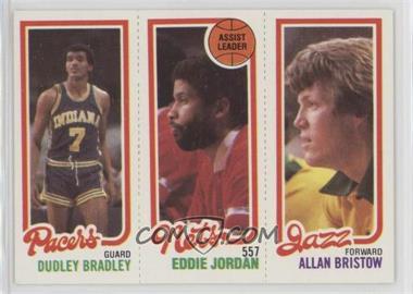 1980-81 Topps - [Base] #239-155-116 - Dudley Bradley, Allan Bristow, Eddie Jordan [Good to VG‑EX]