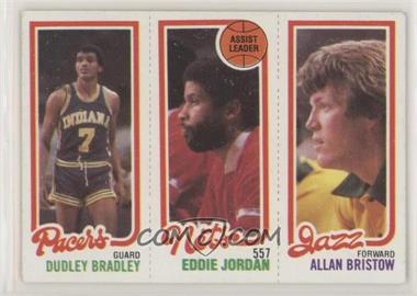 1980-81 Topps - [Base] #239-155-116 - Dudley Bradley, Allan Bristow, Eddie Jordan