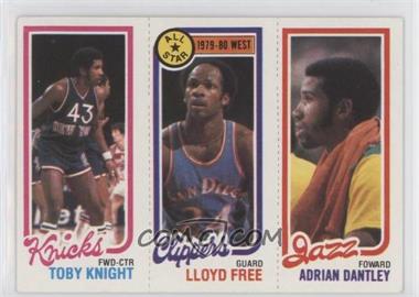 1980-81 Topps - [Base] #240-14-168 - Toby Knight, Adrian Dantley, World B. Free