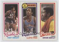 Toby Knight, Adrian Dantley, World B. Free