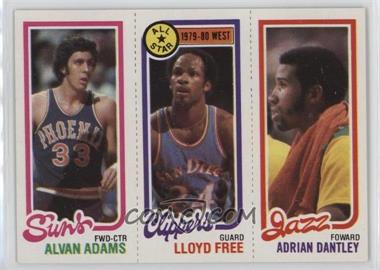 1980-81 Topps - [Base] #240-14-189 - Alvan Adams, World B. Free, Adrian Dantley
