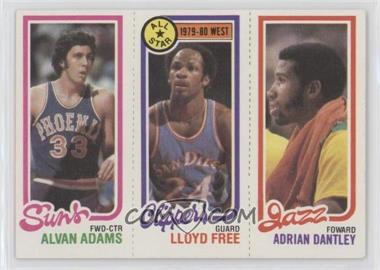 1980-81 Topps - [Base] #240-14-189 - Alvan Adams, World B. Free, Adrian Dantley