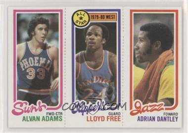 1980-81 Topps - [Base] #240-14-189 - Alvan Adams, World B. Free, Adrian Dantley