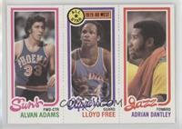 Alvan Adams, World B. Free, Adrian Dantley