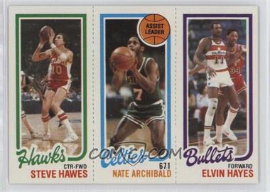 1980-81 Topps - [Base] #248-32-24 - Steve Hawes, Elvin Hayes, Nate Archibald