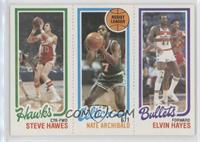 Steve Hawes, Elvin Hayes, Nate Archibald