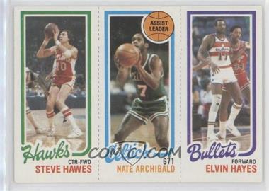 1980-81 Topps - [Base] #248-32-24 - Steve Hawes, Elvin Hayes, Nate Archibald