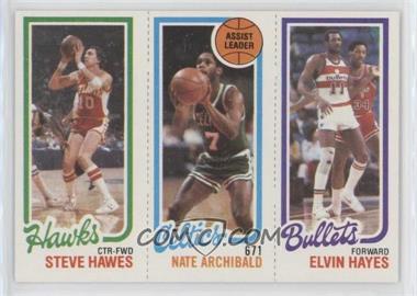 1980-81 Topps - [Base] #248-32-24 - Steve Hawes, Elvin Hayes, Nate Archibald