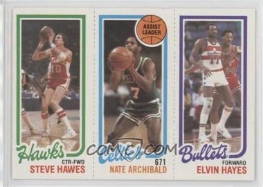 1980-81 Topps - [Base] #248-32-24 - Steve Hawes, Elvin Hayes, Nate Archibald
