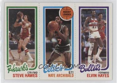 1980-81 Topps - [Base] #248-32-24 - Steve Hawes, Elvin Hayes, Nate Archibald