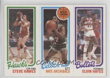 1980-81 Topps - [Base] #248-32-24 - Steve Hawes, Elvin Hayes, Nate Archibald